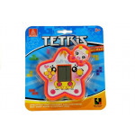 Elektronická hra Tetris v tvare hviezdy - červená